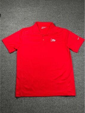 Nike Golf Tour Performance Red Polo Shirt - Large